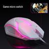 Mouse Gamer Silencioso Iluminado S1 da Limei com Fio USB para Desktop e Notebook