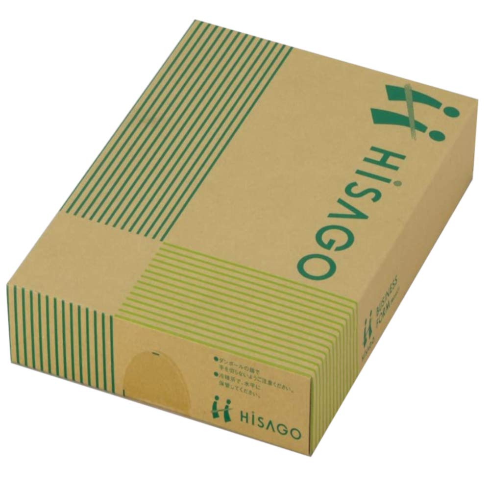 Открытки Hisago, A4, 4-сторонние, с рамкой для почтового индекса, 200 шт., GB1099N