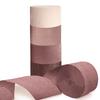 4/8 Rolls Crepe Paper Streamers 82ft Long Rose Gold Paper Tassel Streamers for Wedding Birthday Valentine's Day Birthday Baby Shower Decor