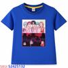 KPop Demon Hunters Children's Cartoon Print T-shirt