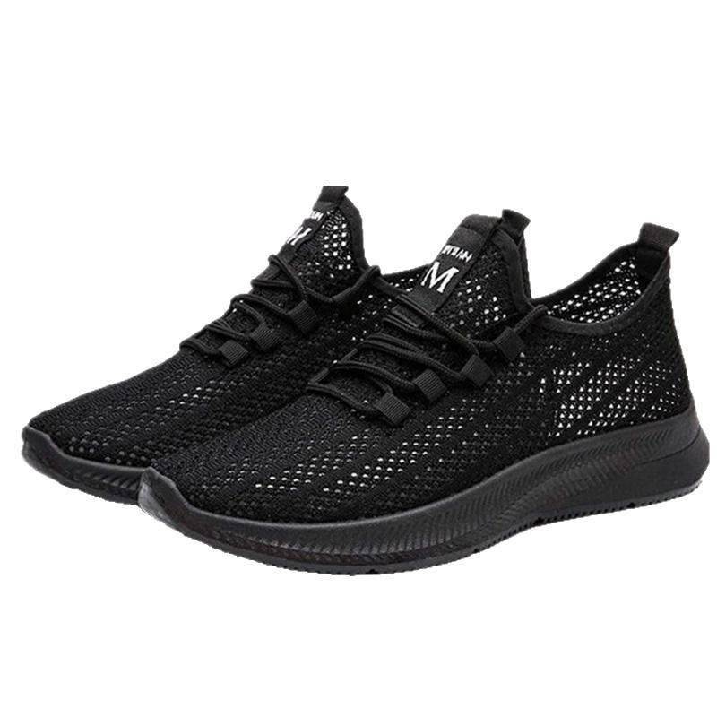 Men's Shoes Mesh Shoes Spring and Summer New Trendy Casual Thin Mesh Shoes Running Shoes Breathable Soft-soled Sports Shoes