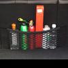 Car Back Rear Mesh Trunk Seat Elastic String Net Magic Sticker Storage Bag Pocket Cage Auto Organizer Seat Back Bag