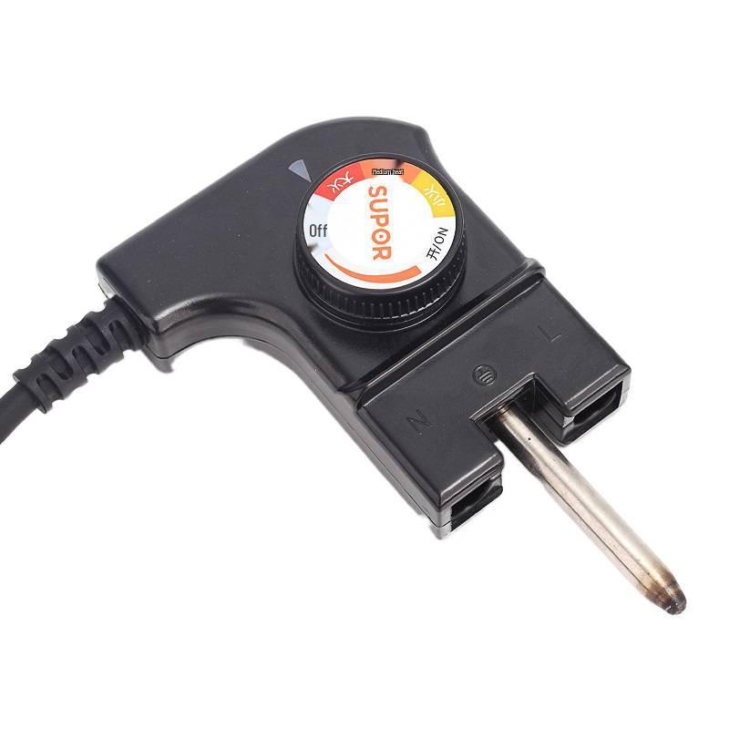 H30YK803Y-150 Power Cord & Temperature Control Plug for 5L Electric Hot Pot