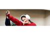 2026 Winter Women's Loose Round Neck Knit Pullover Sweater In Christmas Red