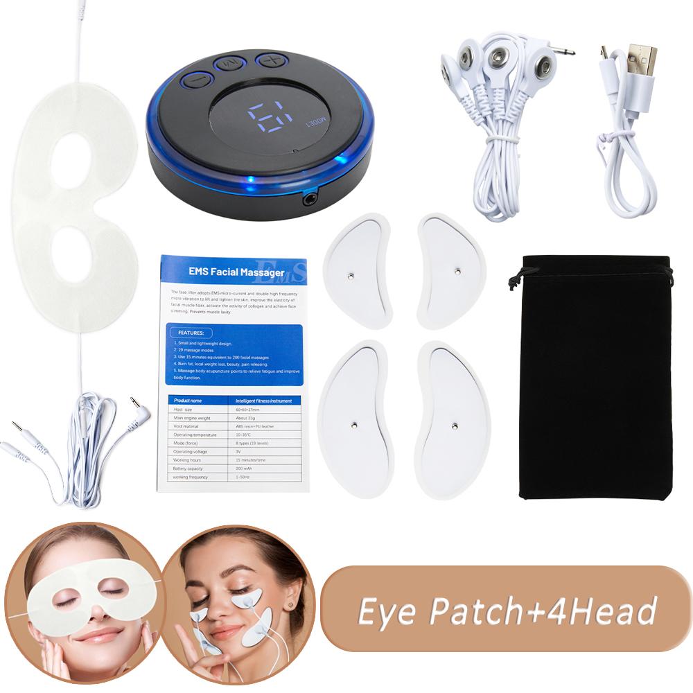 Electirc V Face device EMS Facial Slim Eye Beauty Remove Wrinkle Skin Tightening Instrument V-Shaped Facial Lifting Anti-Wrinkle