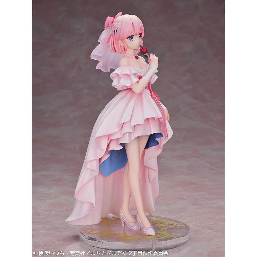 Medicos Entertainment TV Anime "Machikado Mazoku 2-Chome" Chiyoda Momo Wedding Ver. Approximately 230mm PVC & ABS Pre-painted Complete Figure