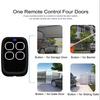 Universal Duplicator Garage Remote Controller Command Clone Self-copying Automation Gate 433Mhz 280MHz-868MHz Fixed Code