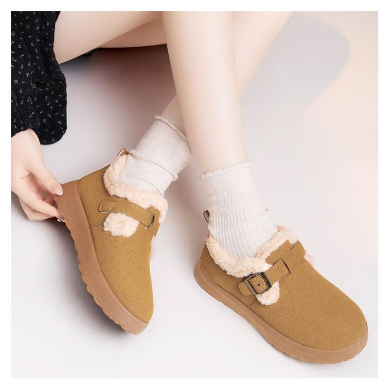Cotton Shoes Women's Shoes New Fashion Warm Snow Boots Pumps Versatile Boots with Fleece Thickened Women's Boots Cotton Boots