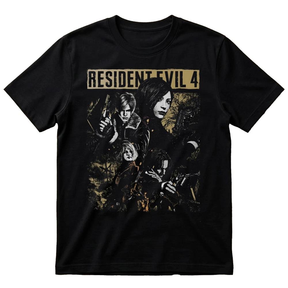 Resident Evil 4 T-Shirt Horror-Spiel Geschenk Für Sie Ihn Grafik-T-Shirt UK