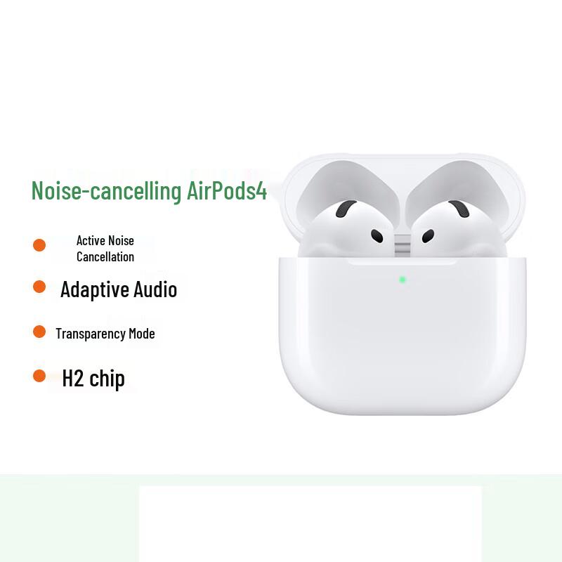 

Apple AirPods 4 with Wireless Charging Case (USB-C)