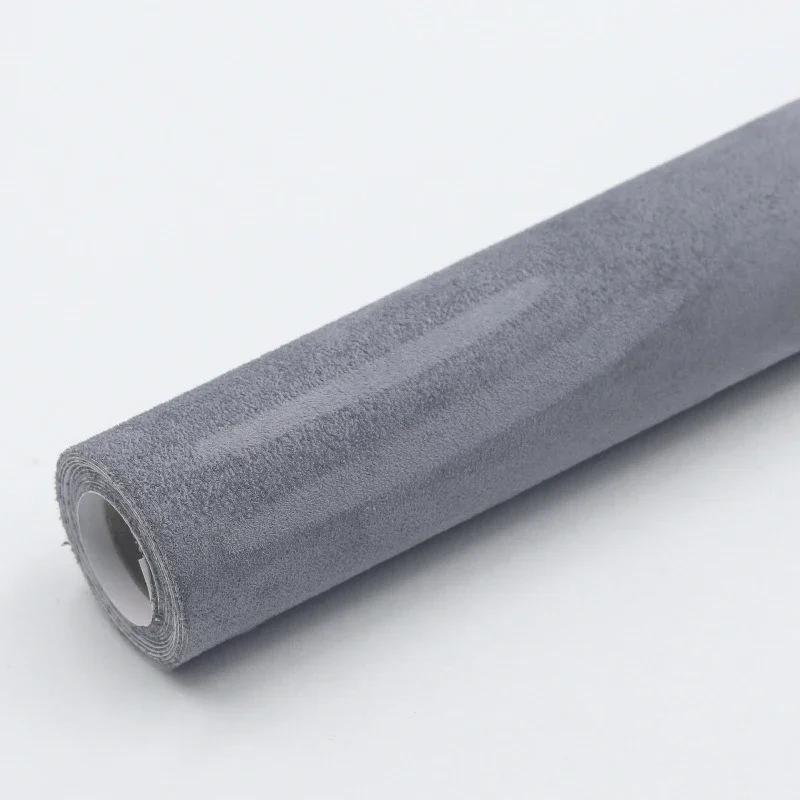 50-200*150cm Self Adhesive Suede Fabric for Car Upholstery Repair Patch Elastic Suede Leather Door Panel AB-pillar Modification