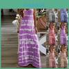 Women Summer Casual Long Maxi Dress With Fashionable Print For Beach Outings