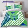 The Seattle Sounders FC Pattern Bedding Set Quilt Cover Pillowcase Home Decor Gift (1 * duvet cover + 2 * pillowcase, without core)