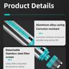 Portable Rechargeable Oil Transfer Pump Lithium Battery Electric Diesel Pump Water Pump Dual Use High Flow Suction Transfer Tool