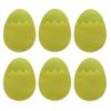 6PCS Easter Eggs Cutlery Bags Reusable Fabric Silverware Holders Silverware Holders Perfect for Holiday Gatherings