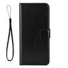 Flip Case for Oppo Reno 15, Crazy Horse Wallet, Black