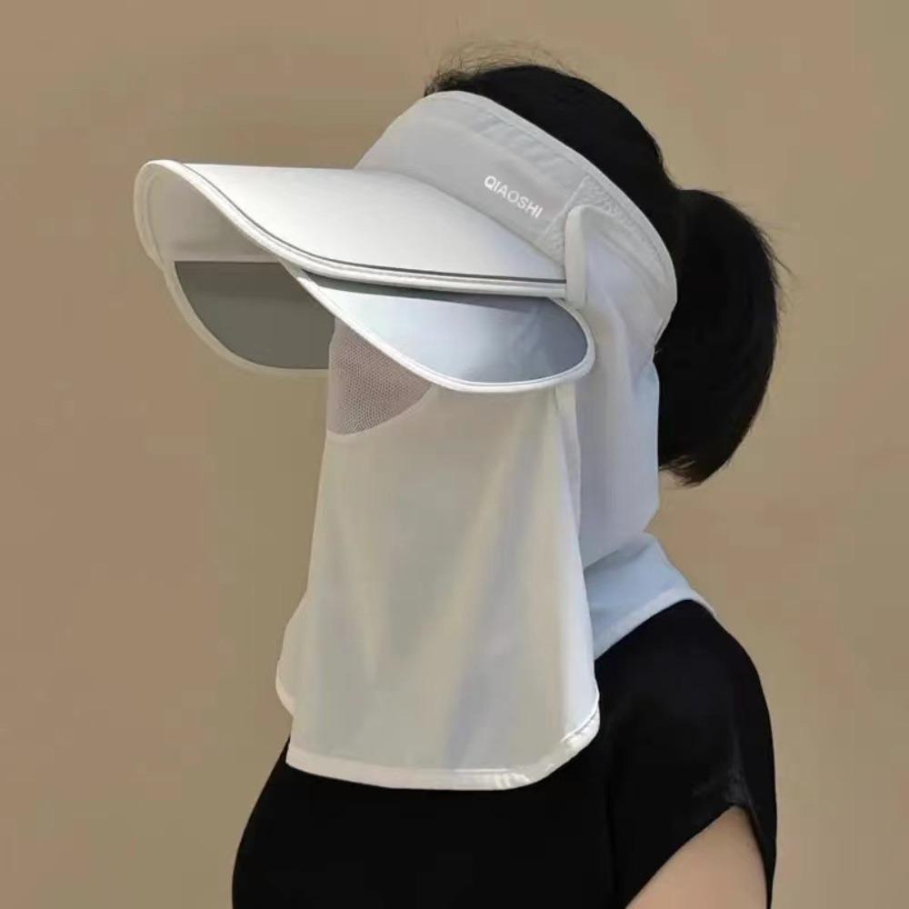 

С шалью Пустой цилиндр Велоспорт УФ-стойкая сельскохозяйственная рабочая шляпа для женщин