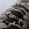 American High Street Herren Camouflage Ripped Slim Fit Denim Jeans