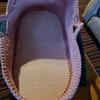 Large 58x30cm Wooden floor for baby cradle Moses Basket wood bottom Oval Base DIY baby Basket Newborn Crochet Knitted