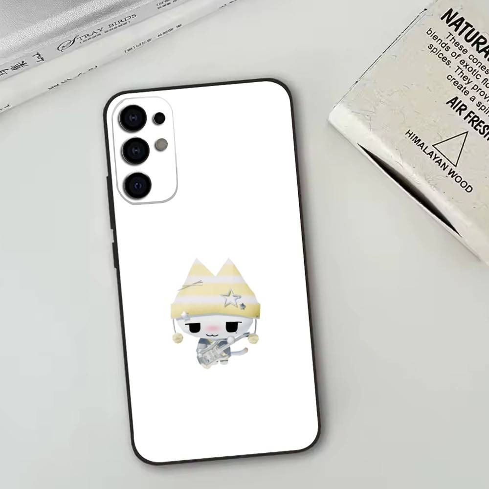 Süße Musikkatze Handyhülle Für Samsung S25,S24,S21,S22,S23,S30,Ultra,S20,Plus,Fe,Weiche Silikon Schwarz Hülle