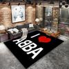 Love Abba Carpet Rug For Living Room Bedroom Home Sofa Decoration Kids Play Nonslip Floor Mat