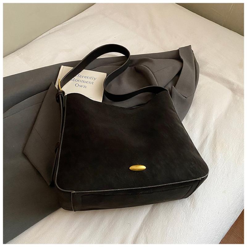 Нишевая сумка-ведро новый тренд мода студенческий стиль сумка-тоут простая повседневная ретро сумка через плечо