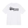 STU Stutucci American trendy brand short-sleeved letter printing summer men's and women's crew neck loose heavy cotton T-shirt