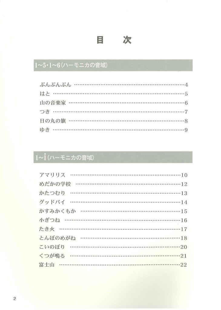 SUZUKI Suzuki Harmonica Songs Collection 1 Octave Harmonica Songs Collection 1