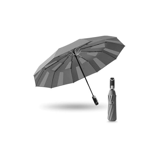 Japanese Manufacturer [Quick storage in 3 seconds] Parasol One-touch automatic opening/closing folding umbrella (for both sun and rain) Super water