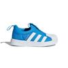 adidas Originals Superstar 360 I Breathable Low Top Toddler Shoes Blue White Infant And Toddler B37252