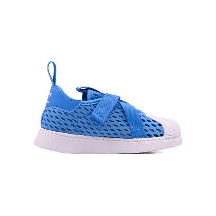 adidas Originals Superstar 360 Low Top Walking Shoes Baby Shoes Blue HQ4052