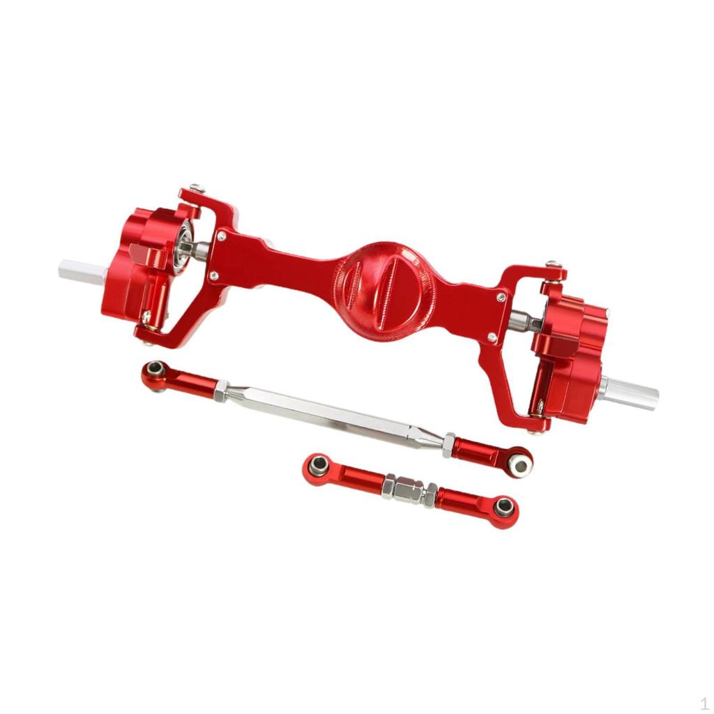 Aluminum Alloy RC Car Front Bridge Axle Upgrade for 1:16 C64 C74 C14 C24 Modification