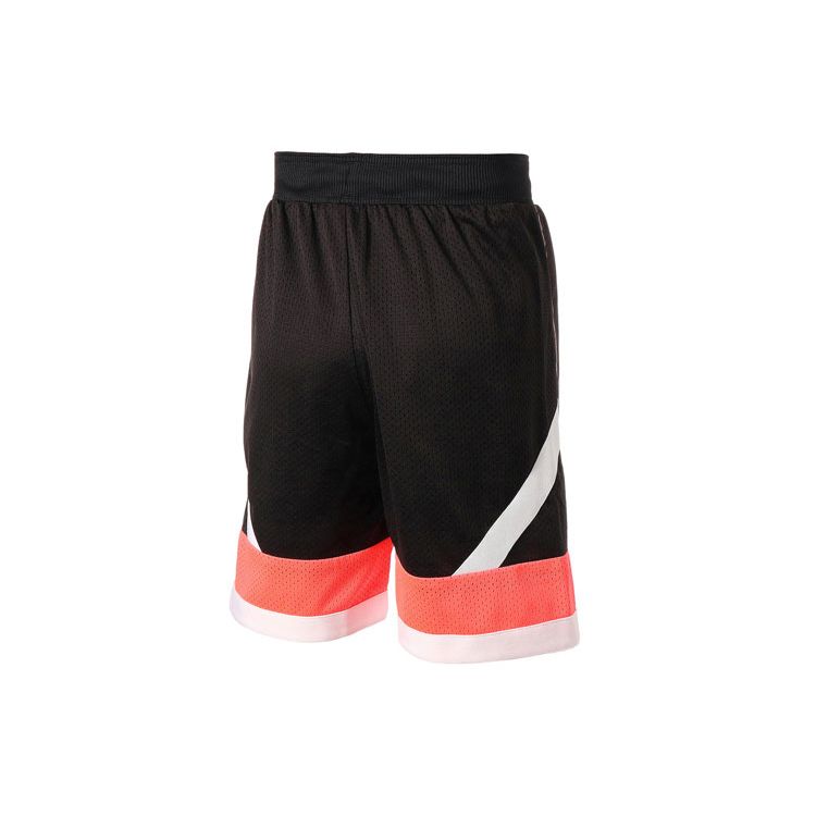 Puma Mesh Basketball Drawstring Shorts with Lettering Detail Men Bottoms Black 530508-01