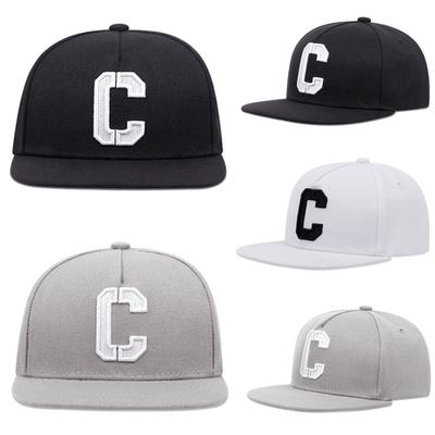 New Fashion C Embroidery Children's Baseball Caps Hip Hop Sports Casual Trucker Caps Kid Snapback Hat Outdoor Sun Hats