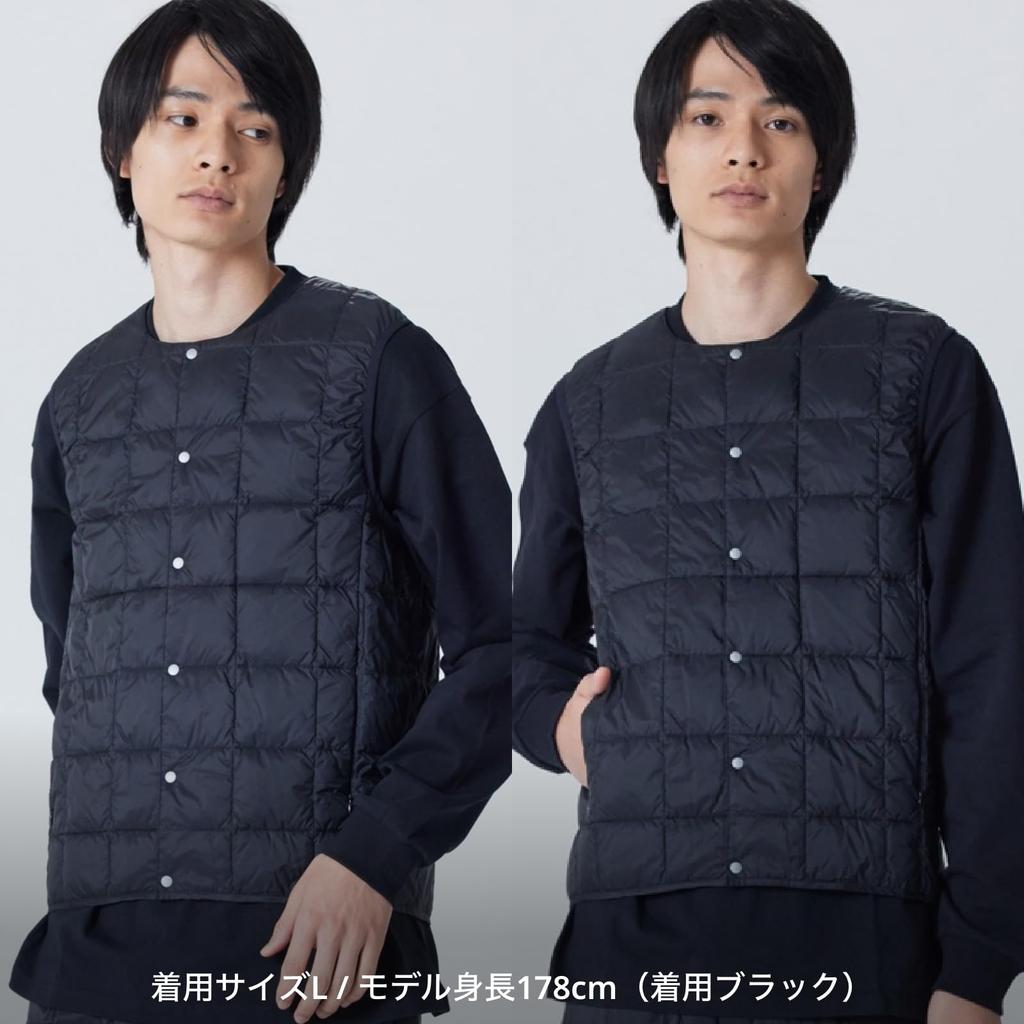 TAION Crew Neck Button Down Inner Vest Men's (TAION-004)