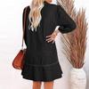 Women's Fashionable Loose V-neck Dress