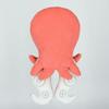Sanei Boeki Splatoon 3 ALL STAR COLLECTION Octopus (S) Red Plush Toy, 10.5cm W x 6cm D x 22cm H, SP34