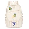 Football Player C Luo Peripheral Printing Trend Schoolbag Junior High School High School Students Large Capacity Spine Backpack
