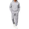 Ensemble à capuche 2 pièces pour homme - Survêtement décontracté pour le printemps, l'automne et le sport