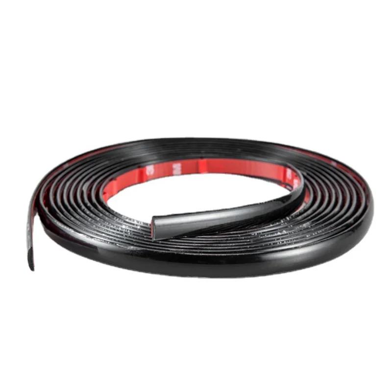 

Exterior Car Chrome Body Strip Bumper Auto Door Protector Electric Vehicles Styling Trim Car Sticker Width 6 / 9/ 12 MM Length 3 Metres&Width 12mm