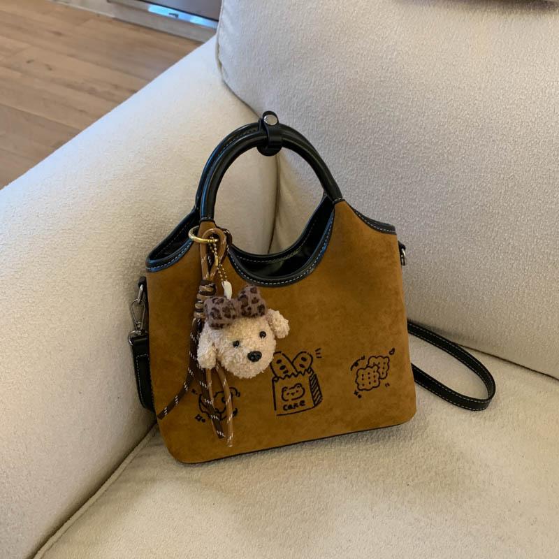 This Retro Cartoon Single-shoulder Bag Is A Unique, Cute, Casual, Fashionable and Simple Bag for High School Girls