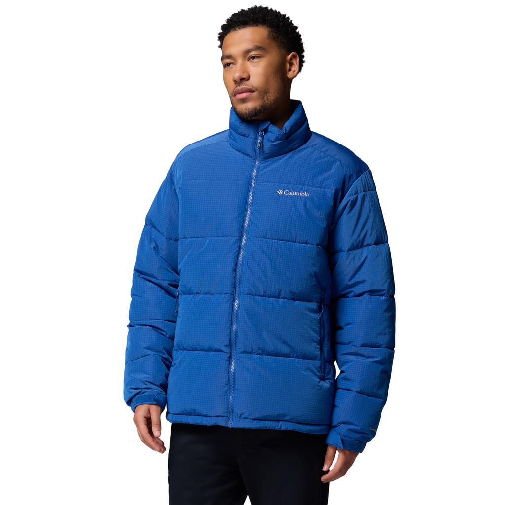 Columbia Pike Lake Novelty Jacket, Mens blue Jacket