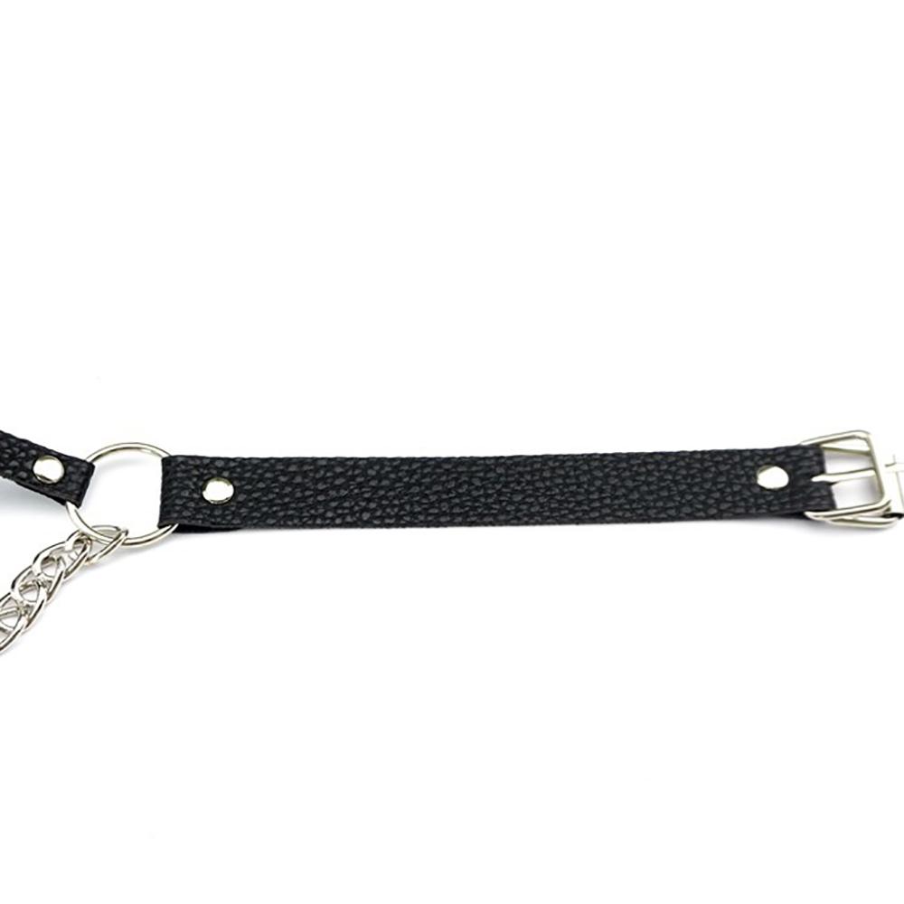 Adult Sex Products  Women's Mouth Stoppers with Chains Breast Clip Props Couples Flirting and Fun Sex Toys SM Sex Tool for Woman