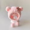 Baby Cute Hat Winter Thickened Cold Warm Scarf 0-3-6 Months Little Princess Fleece Hat Ear Protector