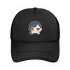 An Shiraishi Chibi Plushie Mesh Baseball Caps Snapback Baseball Hats Breathable Casual Casquette Outdoor For Unisexs And Womens