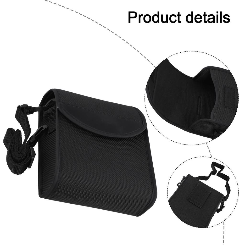 Roof Binoculars Case Cameras Compact Lightweight Cloth Black High Quality