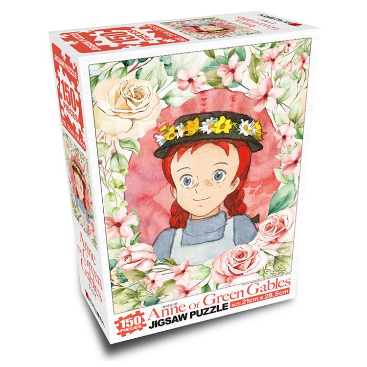 150-teiliges Puzzle - Rotes Haar und Rosenfarbe, beliebtes koreanisches Puzzle