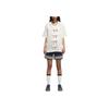 Adidas Colaborare Originals X Clot Bowling Fashion Minimalist Versatil Cămașă cu Mânecă Scurtă Unisex Cămăși Off-White JP1599