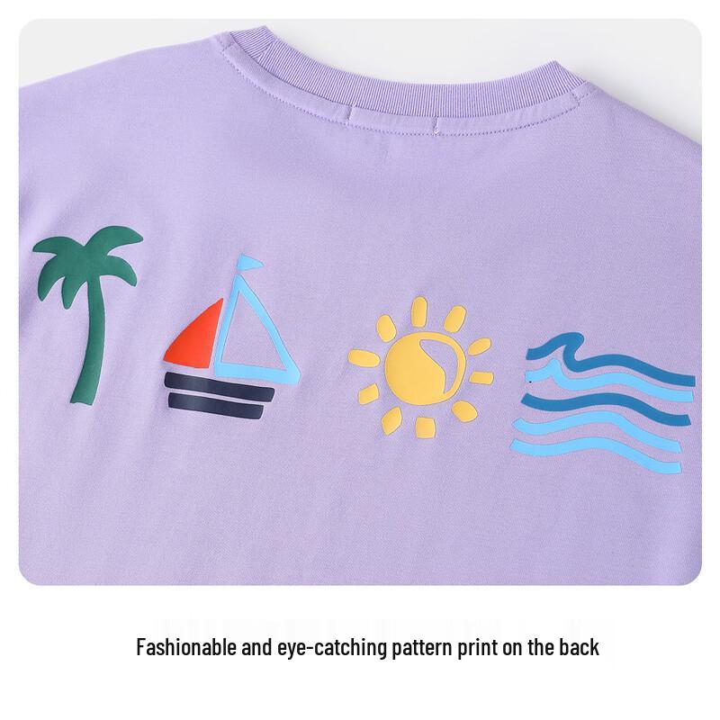 Navigare Girls' Comfortable & Breathable Short Sleeve T-Shirt