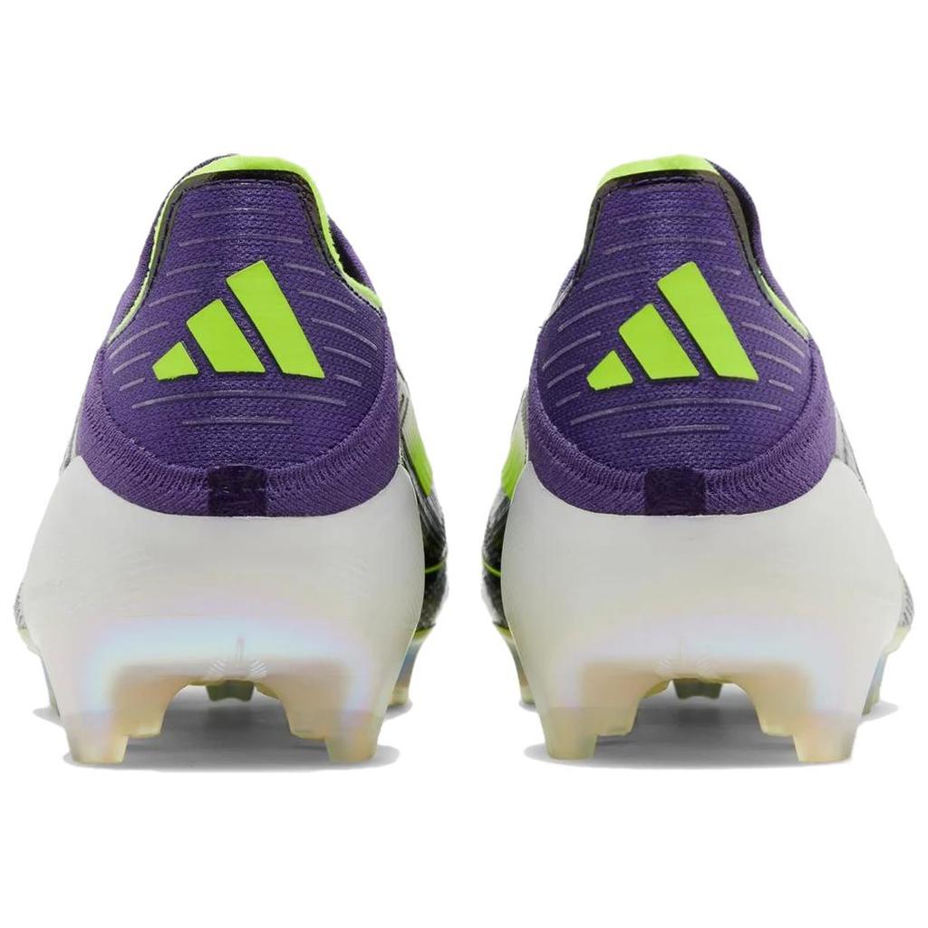 adidas F50 Elite Laceless FG Fast Reborn Pack Men Sneakers Purple Cloud-White Lucid-Lemon IE9116